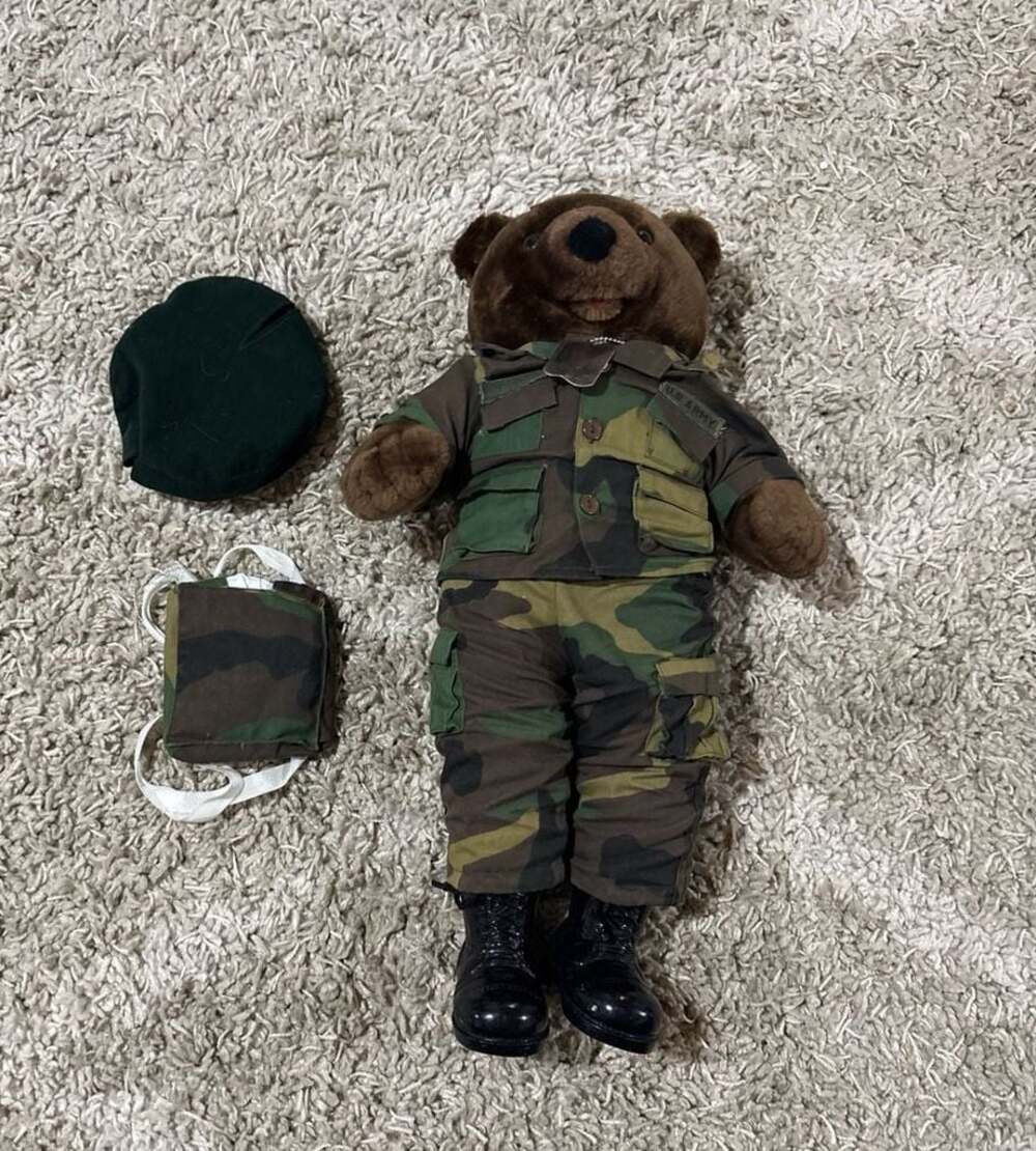 Bear Forces of America US Army Special Forces Green Beret Teddy Bear